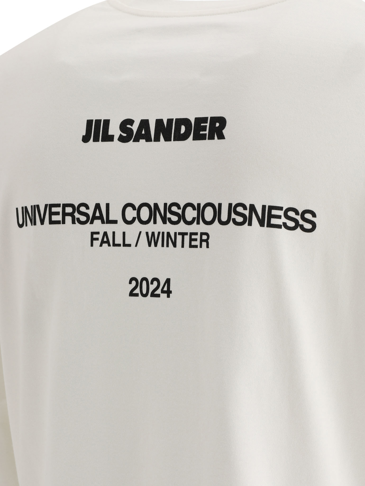 JIL SANDER White Printed t-shirt